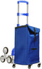 Generic Ultra-Lightweight Stair-Climbing Camping Storage Cart Bag with 42L Capacity Foldable 600D Oxford