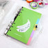 NatSumeBasics A6 Binder, 6 Ring Budget Binder, Clear PVC Planner Cover for Organizer Accessories