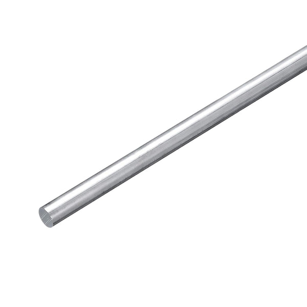 uxcell 1Pcs 1/2"(13mm) Dia Round Solid Aluminum Rod, 6"(153mm) Long 6061 Lathe Bar Stock for DIY Crafts Industry