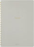 Midori 15330006 Ring Notebook, A5, Color Dot Square, Gray