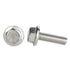 M6 x 60mm Flanged Hex Head Bolts, Stainless Steel A2, DIN 6921, 10 PCS