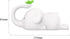 3 Dimmable S NMT Cute Elephant Silicone Night Light LED Novelty Lamp Level Nursery Nightlight USB Rechargeable Timing
