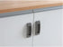 Self-Stick Instant Cabinet Drawer Handle, Multipurpose Kitchen Cabinet Knobs, Grey Stick-on Handles for Convenient