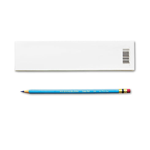 Prismacolor 20028 Col-Erase Pencil with Eraser Non-Photo Blue Lead/Barrel Dozen