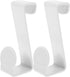 TOPPERFUN 2Pcs Potty Seat Hooks, Multipurpose Plastic Tank Couples for Hanging Potty Holder