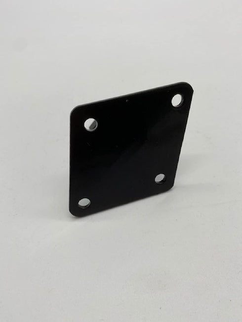 NAHANCO 3" Gridwall Wall Bracket, Black