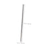 Set 8 7.87In KICHOUSE Heat Conductive Rods Pieces Copper Aluminum Iron Plastic Ceramic Wood Rods for Science
