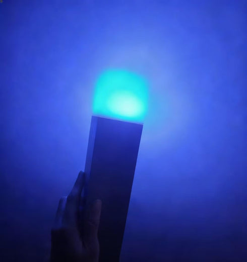 Yevheniy Light-up Wall Torch Lamp with 3 Lighting Levels, Hand Held & Wall