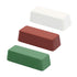 SCOTTCHEN Buffing Polishing Cutting Compounds Kit, 4 Oz. - Green Fine, White Medium, Red Coarse, 3 Pack