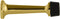 Nostalgic Warehouse Door Stop, Rubber Tipped, Polished Brass