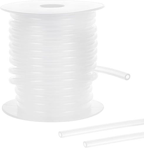 BENECREAT 32.8Ft Silicone Tubing, Flexible Pure Silicone Hose, 1/8 inch ID /