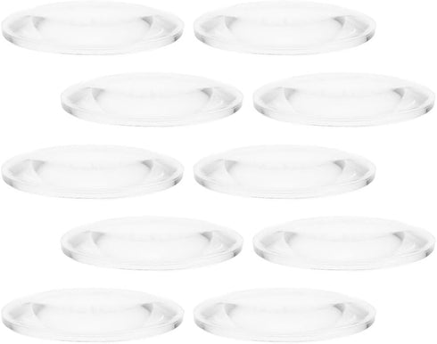 3D Set 6 Double Convex Lens Magnifying Glass of Optical Lenses for Science Education Physics Experiments and Teaching