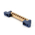 2Pcs Gold Terminal Bus Bar Terminal Blocks Terminal Bar Copper Wires Terminal Grounding Bars Ground Bus Bars Ground Blocks,Ground Circuit Terminal Blocks
