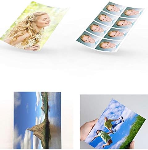 Photo Paper 8x10 inch, High Glossy Paper, 50 Sheets (8x10 inch)