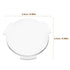 20 Pack 25mm 45mm Biconvex VR Lenses, x Focal Length Double Convex Lens, Flanged Winged Design for DIY Virtual Reality