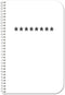 BookFactory Password Book Organizer, 120 Pages, 3.5'' x 5.25'', Thick Translucent Cover, Wire-O Binding
