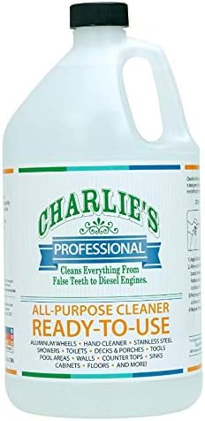 CHARLIE'S PROFESSIONAL Cleans Everything From False Teeth to Diesel Engines Ready-to-Use Biodegradable