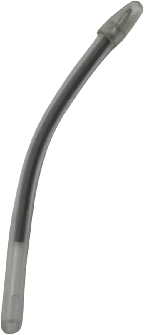 Flexible Non-Lethal Safety Pens, 4" Bendable Pens for Hospitals, Mental Health Institutions, Black (100 Pack)