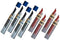 Pentel Lead Refills, 0.5mm Red (48 pcs) & Blue (48 pcs), 12 Pieces per Tube