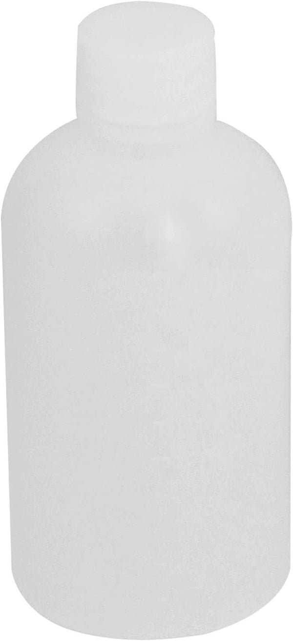 YOKIVE 2 Pcs Plastic Reagent Bottle, Cylindrical Container with Screw Cap, Great for Laboratory Chemistry Use, Clear