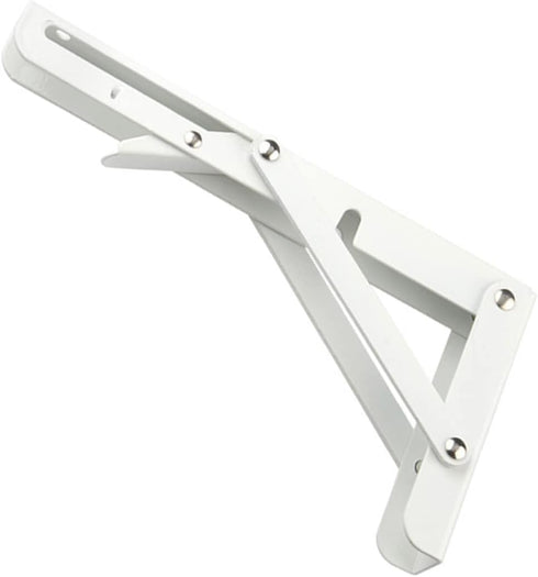 NUOBESTY Foldable Shelf Bracket Durable Steel Support for Wall Mounted Storage for