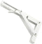 NUOBESTY Foldable Shelf Bracket Durable Steel Support for Wall Mounted Storage for
