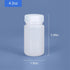 4.2 oz Wide Mouth Lab Reagent Bottle, Laboratory Grade Chemical Container, Sealed Leak-proof Translucent HDPE Bottle, Pill Bottle, Water Sample Bottle(2 Pcs) by UMETASS