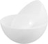 25mm 2PCS Half-Round Plastic Mushroom Lampshade Decorative Dome Replacement for Table Floor and Pendant Lights for Home