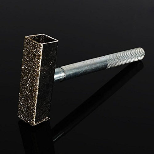 Diamond Grinding Disc Heavy Duty Diamond Coated Head Wheel Dresser Bench Grinder Correct Dressing Tool with Secure Grip