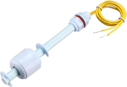 uxcell PP Float Switch for Water Pump Tank, Liquid Water Level Sensor M10, 115mm Length, Blue, 2pcs