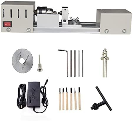 Jinegelela Professional mini Lathe Machine, Lathe Tools Woodworking Machine, Lathe Beads Polisher, CNC