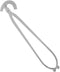 Ipetboom Practical Pelvic Diameter Measuring Instrument Medical Caliper for Obstetric Use Accurate Internal/External