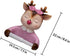 Levemolo Cartoon Wall-Mounted Toilet Paper Holder Bathroom Storage Rack Lovely Deer Design Decorative Tissue Roll Shelf
