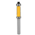 YWBL-WH Milling Cutter - 8mm Shank Pattern Router Bit Double Bearing Flush Trim Woodworking Tool with Anti-kickback