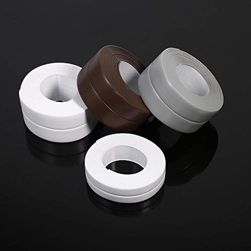 Sealing Strip, 3 Colors 3.2M Adhesive Bath and Wall Length Tape for Kitchen