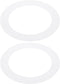 PATIKIL 3.6" ID 5" OD Plastic Trim Ring, 2 Pcs Ceiling Light