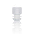 ULAB Scientific White Tube Rack Set, 1pc White Tube Rack and 60pcs Plastic Macaroon Party Tubes