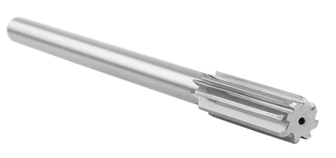 Accusize Industrial Tools 15.0 mm H.S.S. M2 Straight Shank Reamers, Right Hand, 8'' Oal, 6 Flute