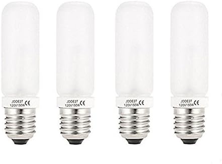 VSTAR JDD Type 150W 110-130V Frosted Halogen Light Bulb, Replacement Modeling Bulb for
