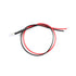 5mm 12 5-12V,0.1W, Cars,12V 50PCS Volt LED Lights Emitting Diodes with Wire, LED Mini LED Lights for Crafts, Toy Mini