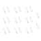 URIMPAVIDO 20PCS 29mm Clevis White Plastic Clevis for RC Airplane Plane Helicopter DIY