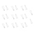 URIMPAVIDO 20PCS 29mm Clevis White Plastic Clevis for RC Airplane Plane Helicopter DIY