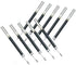 Pentel Refill Ink for EnerGel Liquid Gel Pen - 1.0mm Black Ink - Value Set of 10 Refills