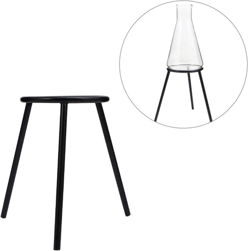 Lab Tripod Burners 2Pcs Lab Tripod Stand Lamp Lab Bunsen Burner Tripod Support Stand Lab Supplies for Chemistry Teaching Trivets Alcohol Lamp Tripod Stand