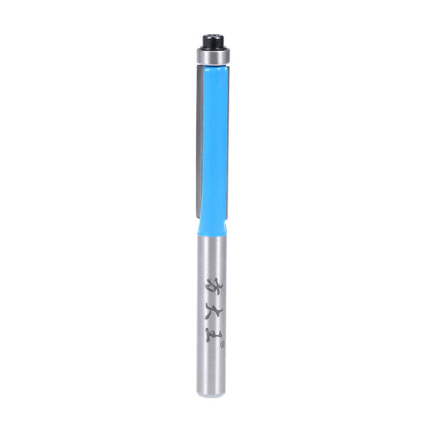 uxcell Router Bit 1/4 Shank, 1/4 inch Dia. Flush Trim with Bearing, 2 Flutes Carbide for Woodworking Milling Tool
