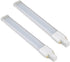 2 Pack 6W 2 Pin GX23 LED Horizontal PL Light Bulb, Warm White 3000K, 13W CFL Equivalent, PLS-13W Replacement