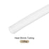 Heat Shrink Tubing 2:1 Cable Sleeving Tube Wrap, 3/16" Dia/1m/Clear for Electric Insulation Protection