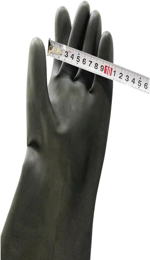 DYKWSWYX 55CM 1 Extended Arm Brewing Gloves - Durable Plastic, Chemically Resistant for Home Brewing, Winemaking