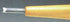 Akira Miki Power Grip Chisel, Triangle, 0.2 inch (4.5 mm)