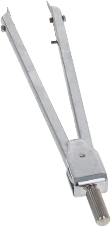 Utoolmart Professional Geometry Compass, Math Compass, Metal Precision Compass for Drafting and Woodworking